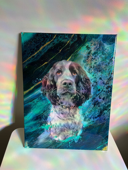 Acrylic Resin Pet Canvas