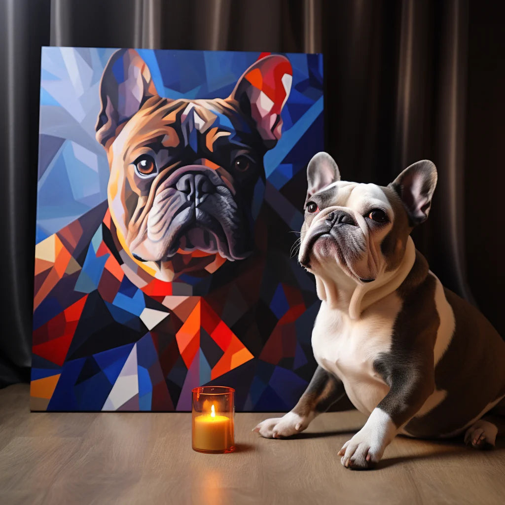Cubism Canvas for Your Pet