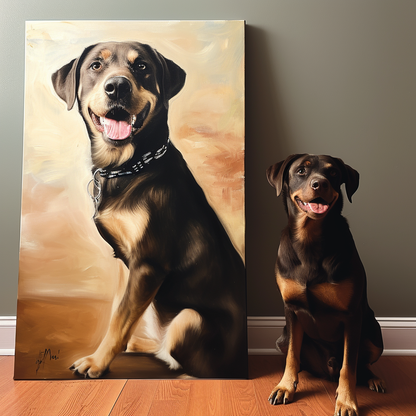 Cartoon Canvas for Your Pet